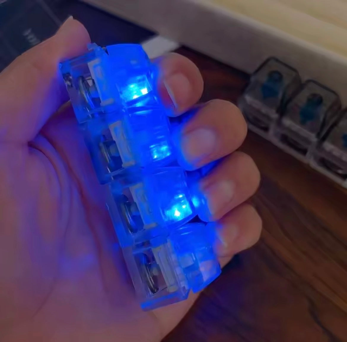 Clicksy™ | LED Keycap Clicker for Focus & Stress Relief